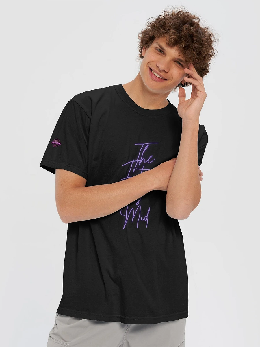 The Future is Mid Purple (Rain) Neon Print T-shirt product image (5)