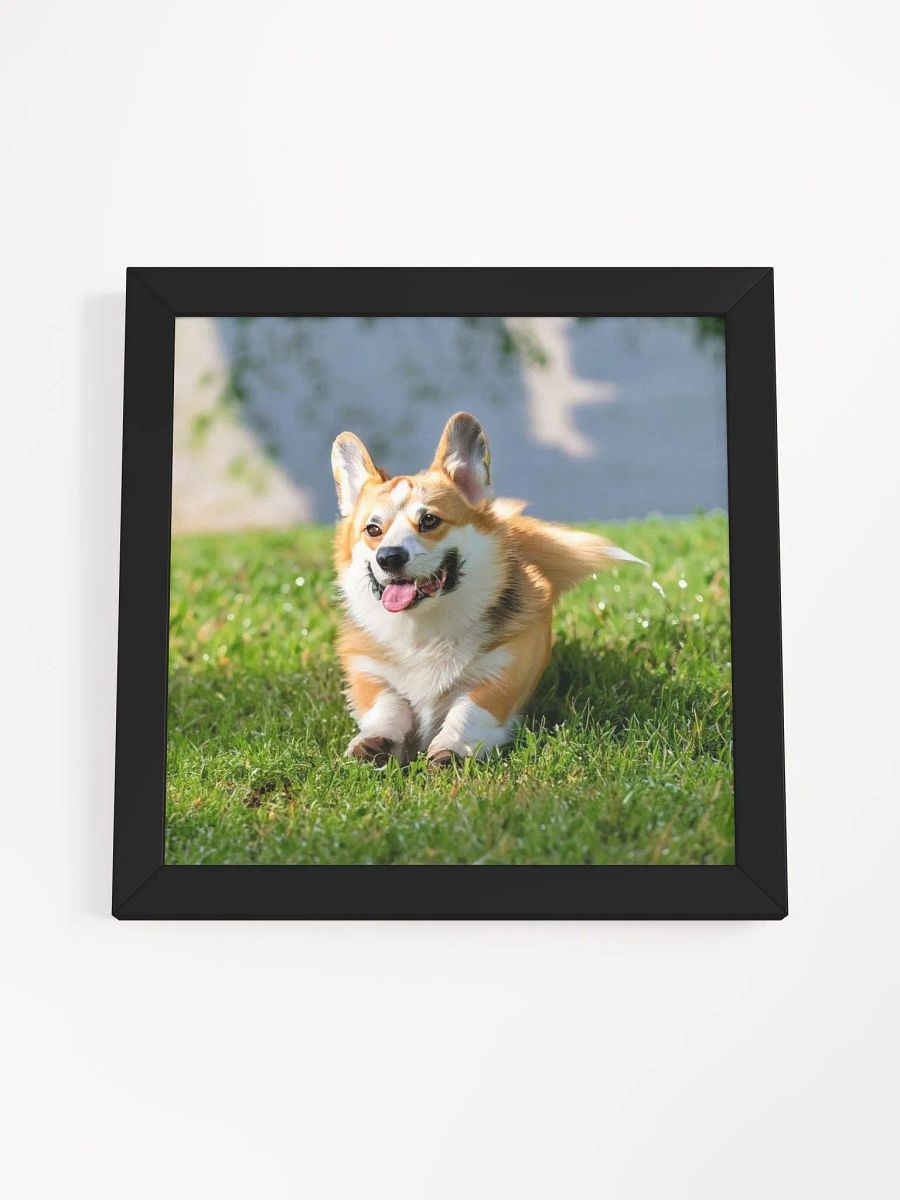 Bring Joy to Your Walls with a Framed Poster of an Adorable Dog product image (20)