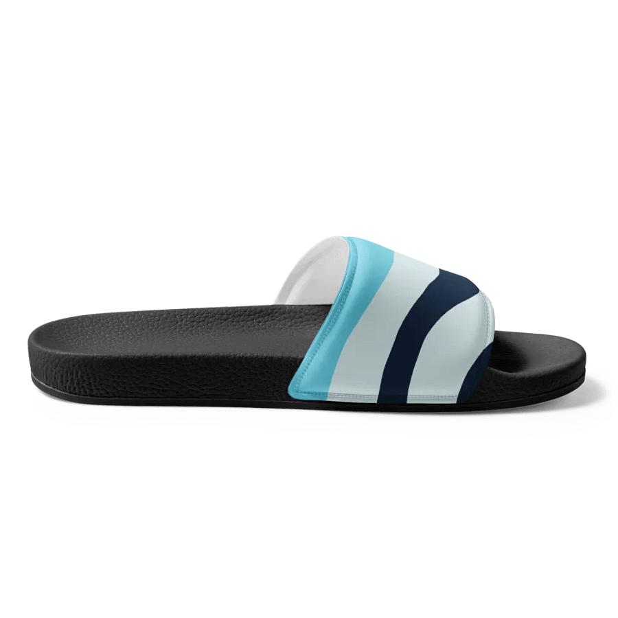 Blue Sunset Waves Women's Slides product image (10)