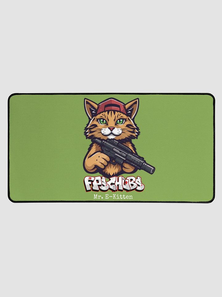 Green FPS Chubs - Mr. Ekitten Mouse pad! product image (1)