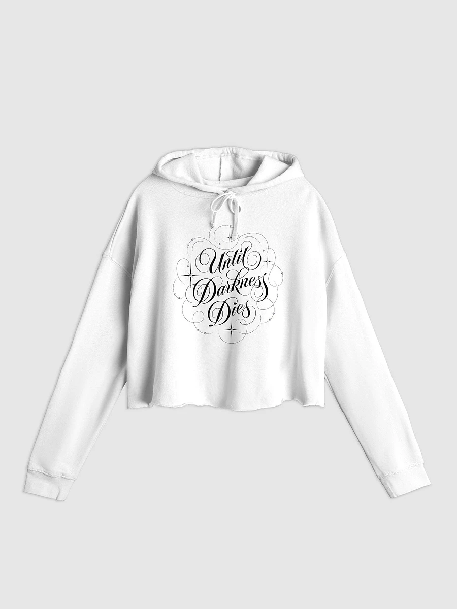 Until Darkness Dies (swirls design) Women’s Lightweight Cropped Hoodie product image (25)