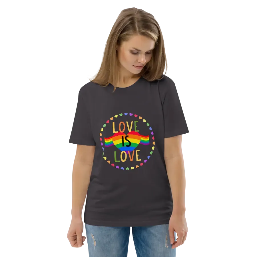 Rainbow Love Is Love T-Shirt product image (140)