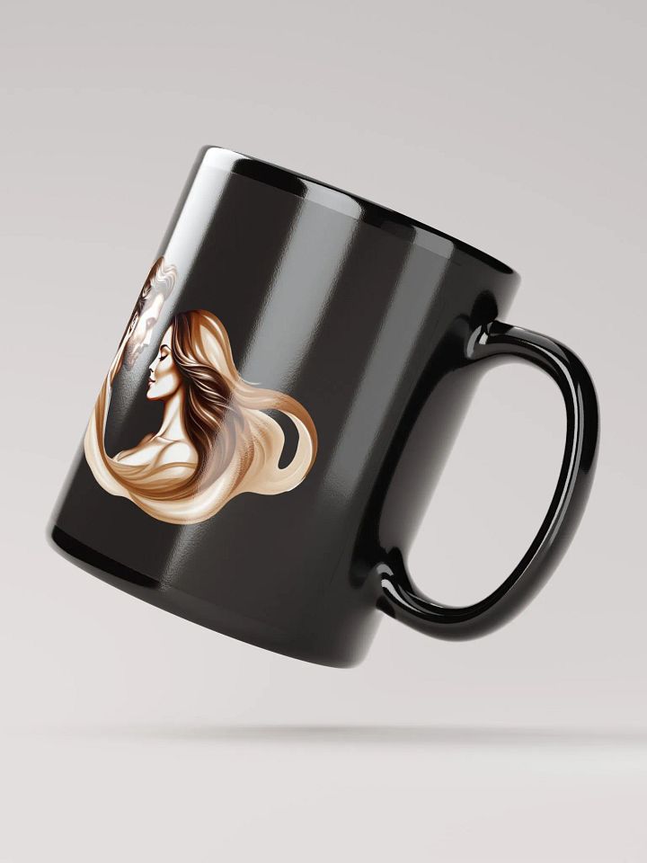 Intertwined Souls Black Glossy Mug product image (2)