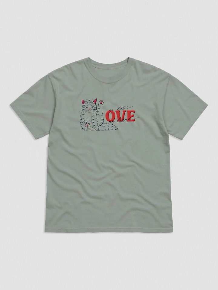 Cat Date Night - Embroidered T-Shirt product image (2)