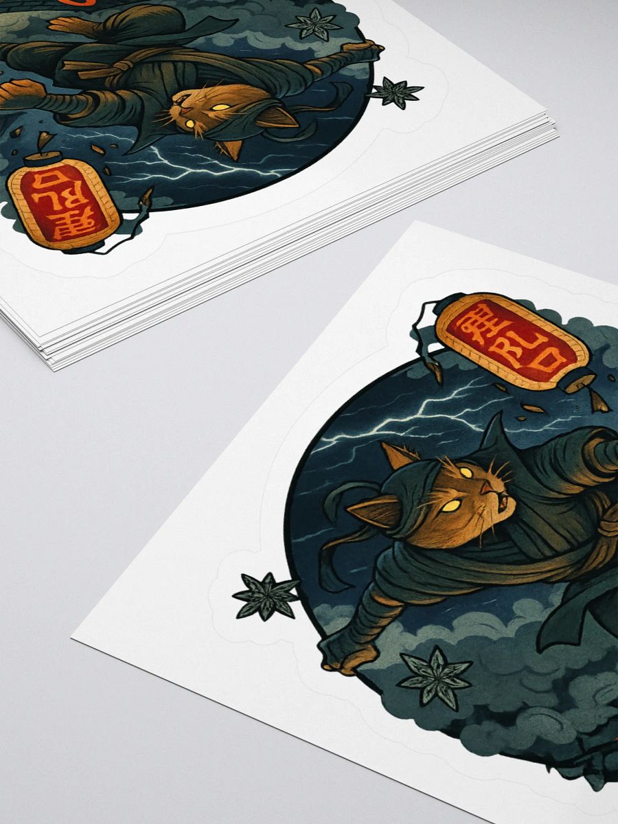 Replo Shadowpaw Ninja Sticker product image (10)