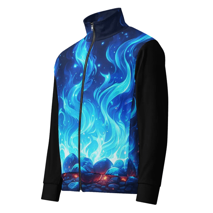 Mystic Flames Recycled Track Jacket | Ai Design product image (1)
