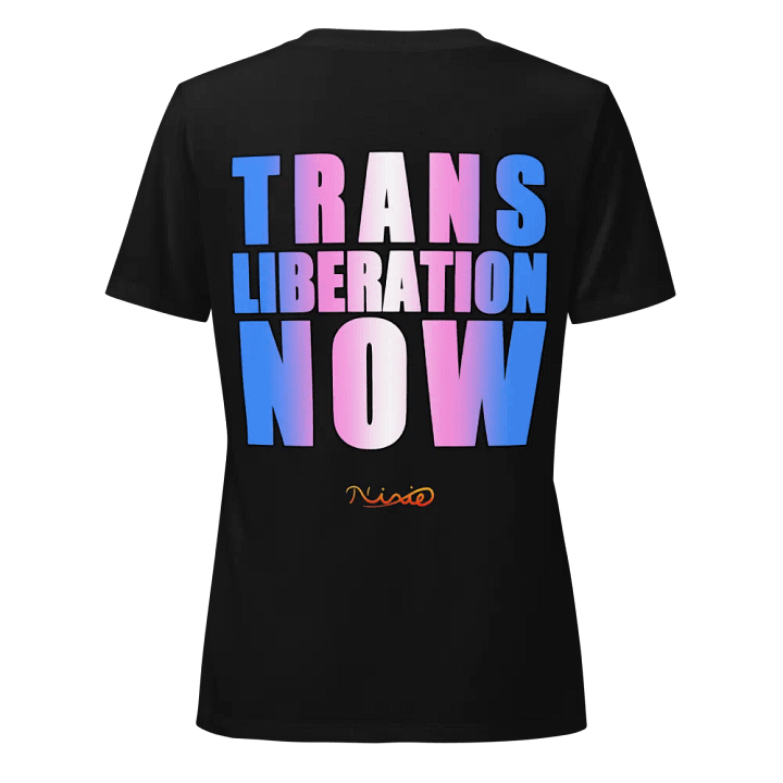 Trans Liberation NOW V-Neck T-Shirt product image (2)