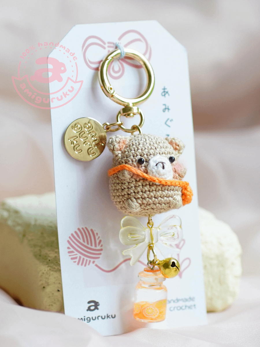 Sling Bag Beige Bear - Keychain product image (2)