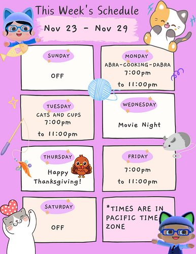 We are thankful for your support! Wishing everyone a wonderful week! 
#TwitchStreamers #YouTube #livestreaming #juniepat #tic...