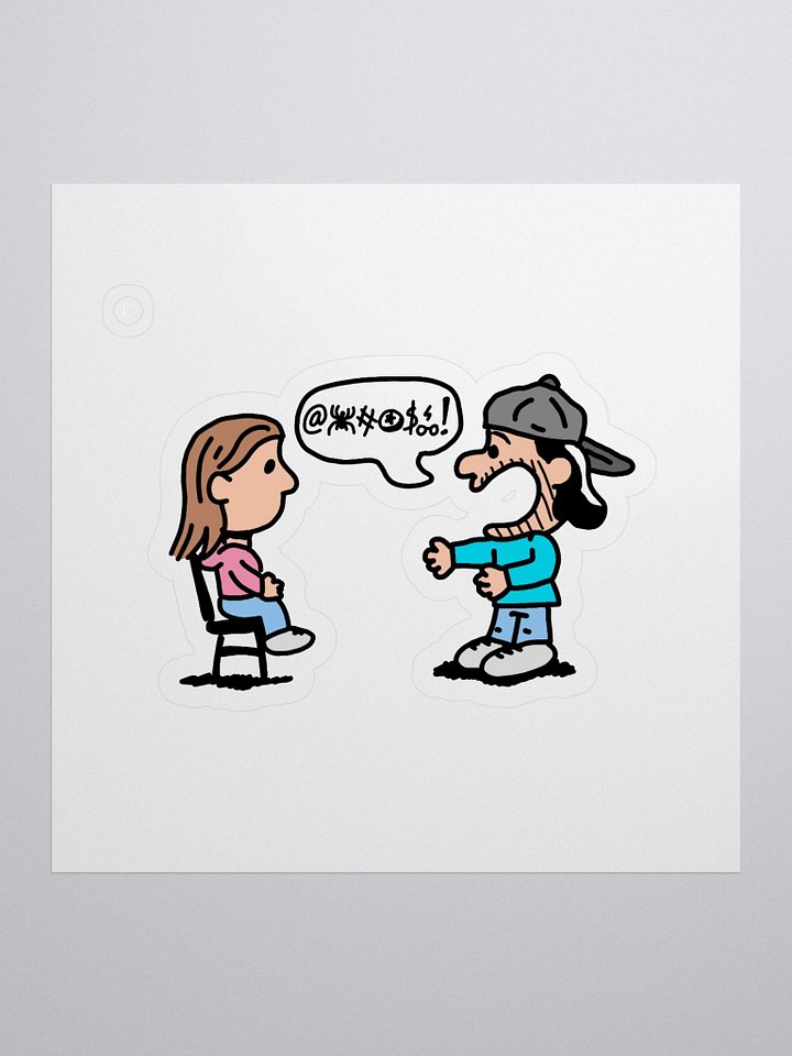 Big Screen Berkan Wife Sticker product image (1)
