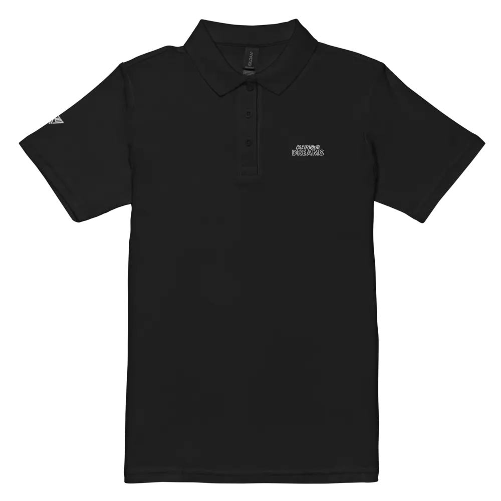 California Dreams Women Polo T-Shirt - Black product image (5)