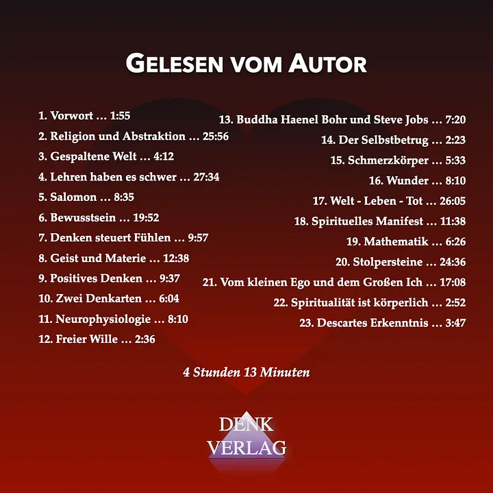 GT 13: Spiritualität - Gedankenspiele Thema - Hörbuch product image (2)