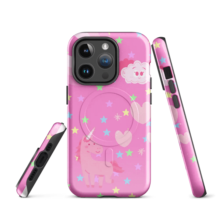 Whimsical Unicorn MagSafe® Tough Case product image (3)