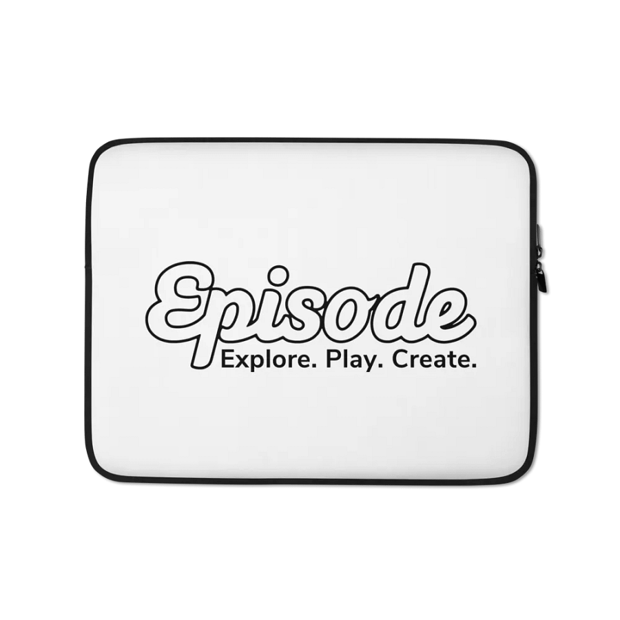 Episode Laptop Sleeve White With Logo product image (1)