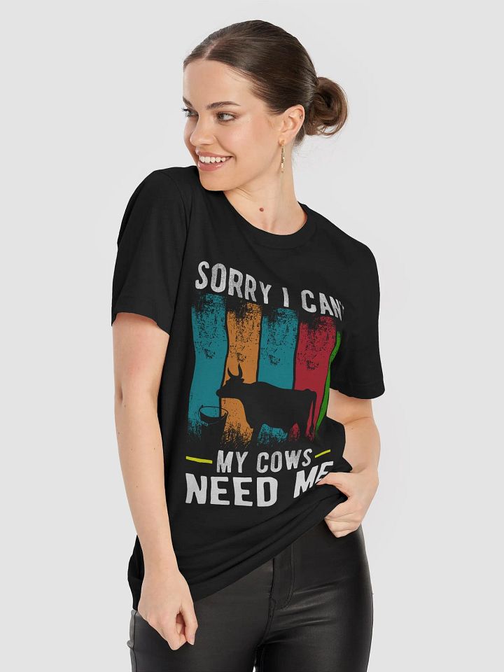 "My cows need me" t-shirt product image (12)