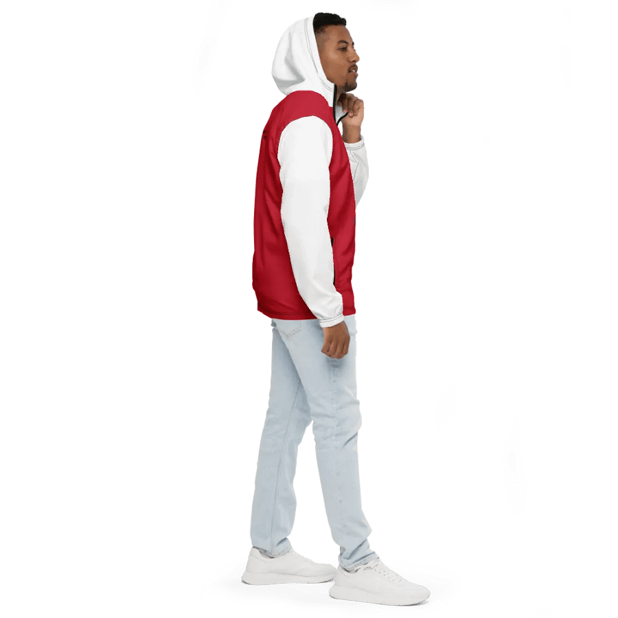 CG Red Windbreaker White Sleeves product image (5)