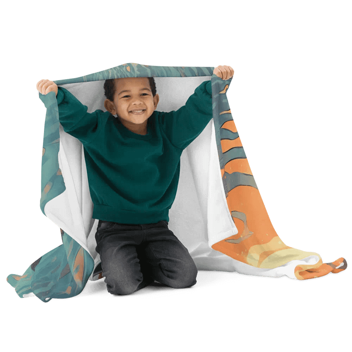 Dachshund Weiner Swimming Throw Blanket product image (2)