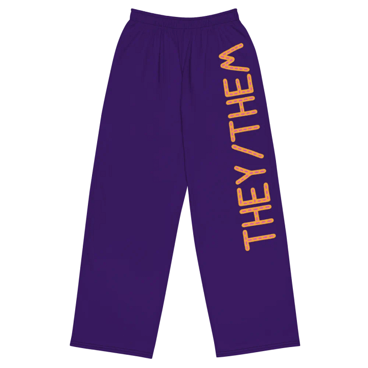 THEY/THEM Pronoun Pants product image (1)
