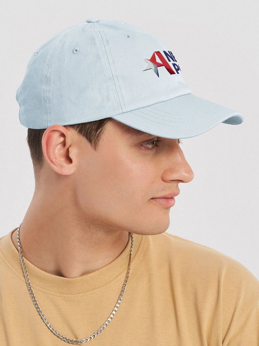 A New Policy Embroidered Cap - Light Blue product image (6)