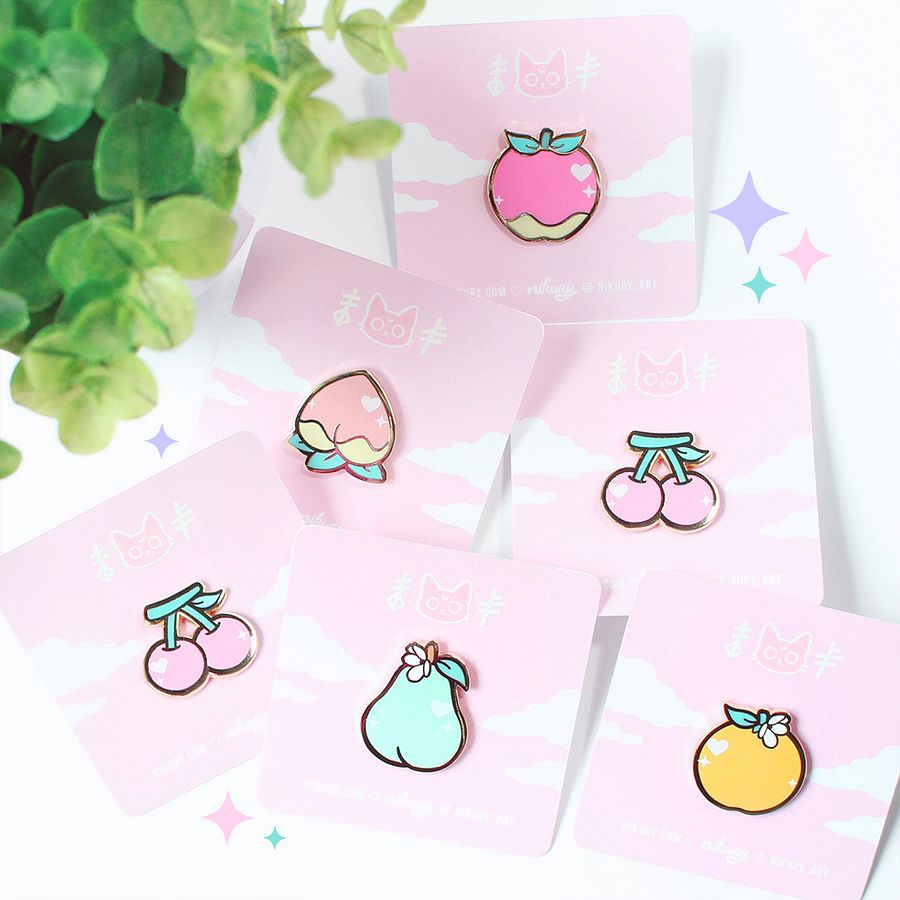 Fruit Enamel Pins product image (1)