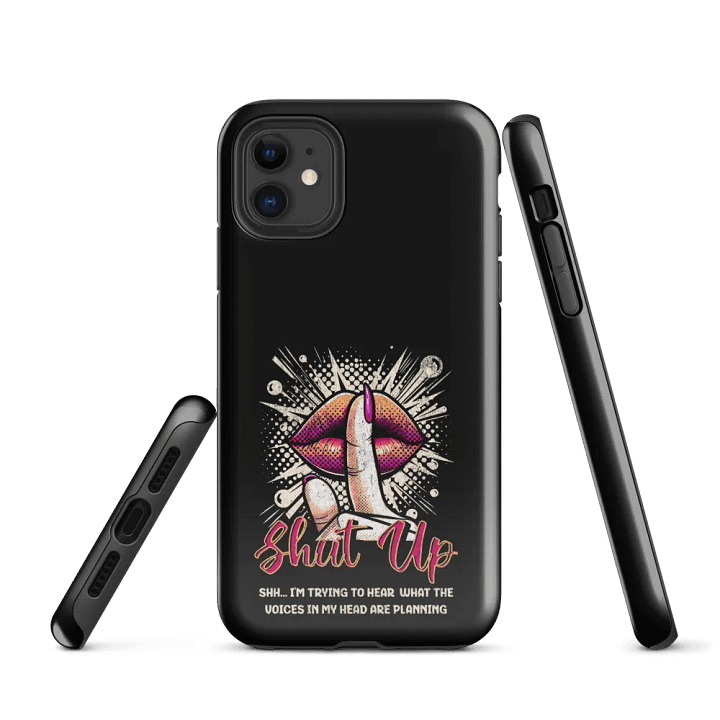 Shut Up iPhone® Tough Case product image (1)