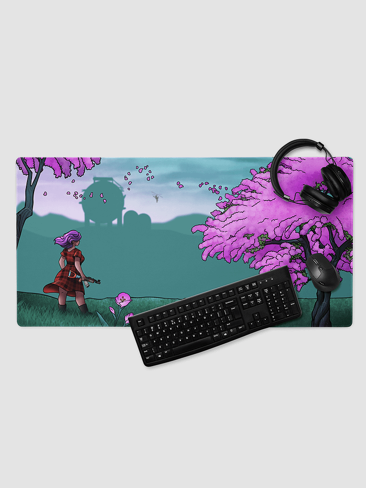 BeccaSomething Blossom Gaming Desk Mat 36″×18″ product image (2)
