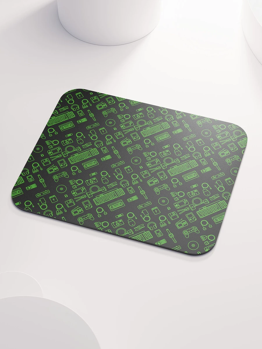 Neon Green Devices Mouse Pad (Classic) product image (3)