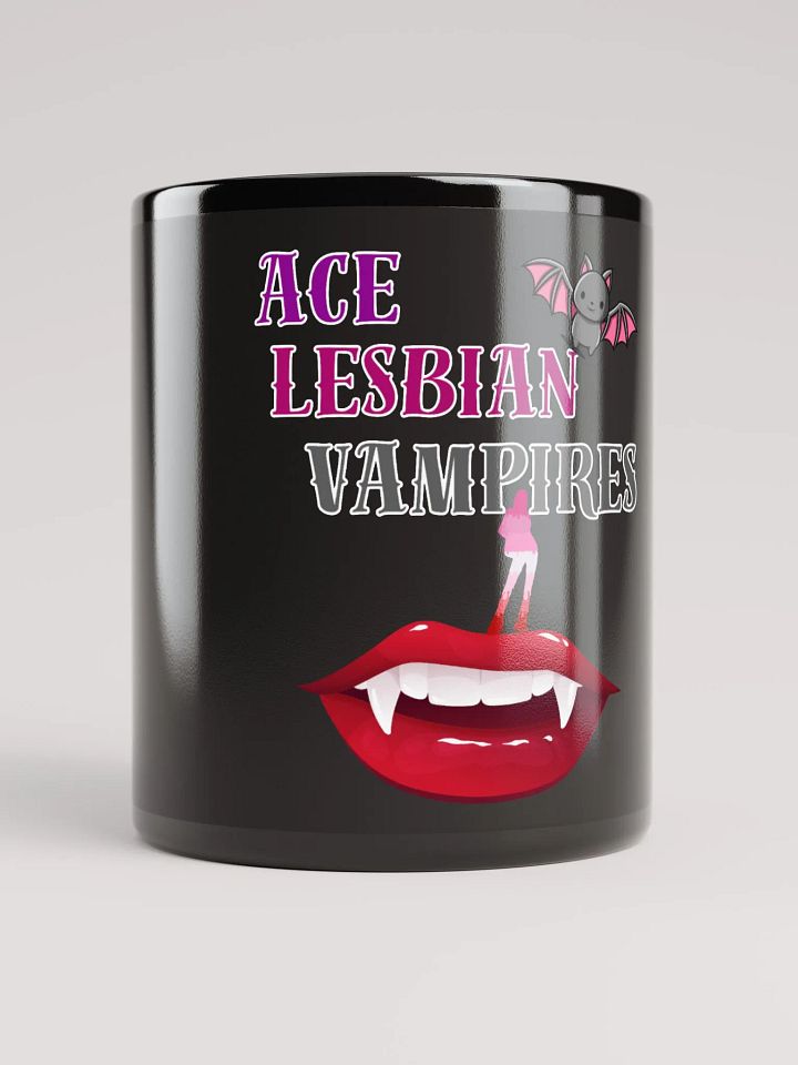 Ace Lesbian Vampires - Black Mug product image (1)