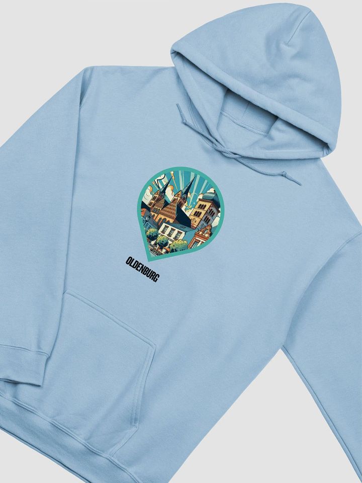Gildan Classic Hoodie | AI Design Oldenburg city product image (1)