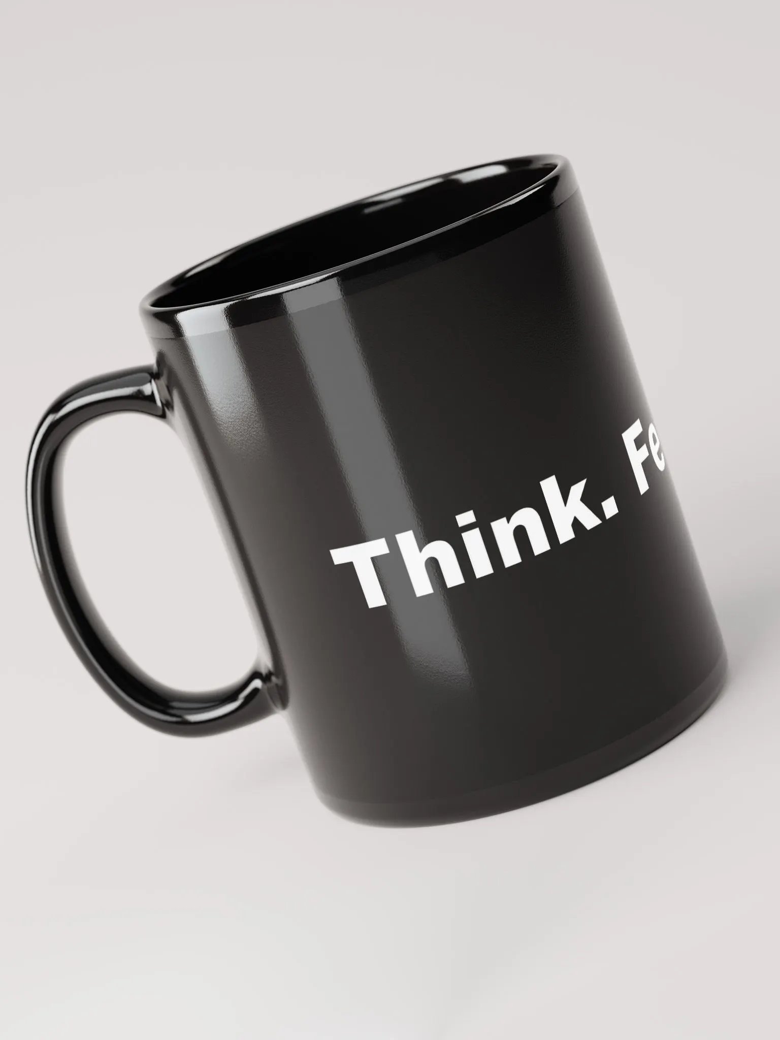 Think. Feel. Write. Mug product image (3)
