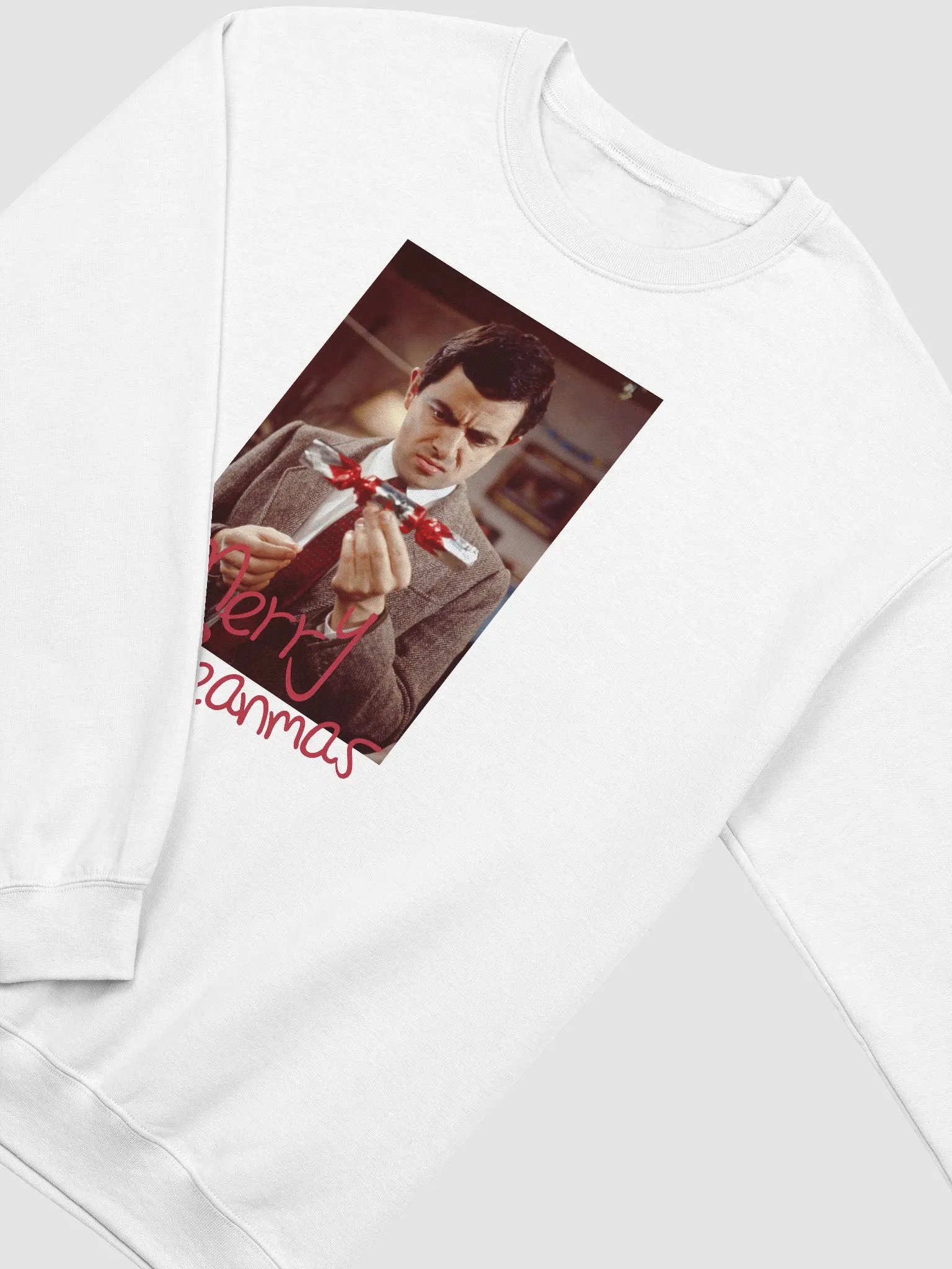 Merry Beanmas cracker sweatshirt product image (1)