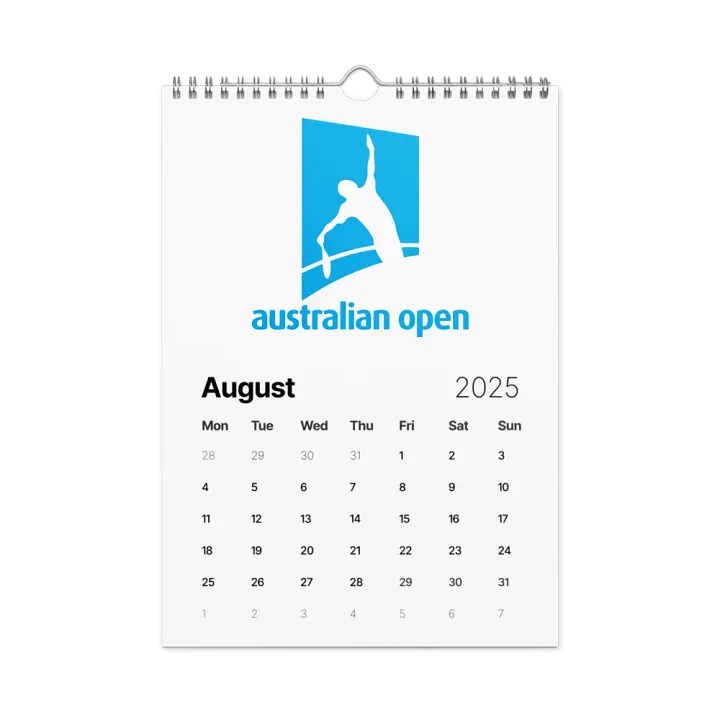 2025 Australian Open Wall Calendar product image (2)