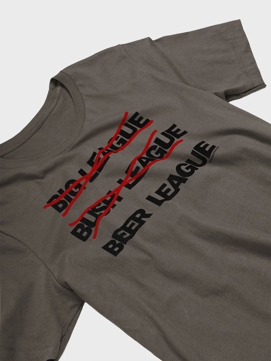 Funny Hockey T-Shirt - Big League - Bush League - Beer League T-shirt - Gift for hockey die-hards product image (4)