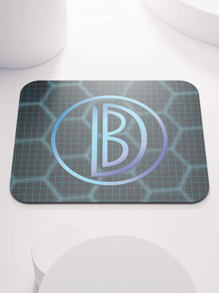 Interwoven Logo Blue Mouse Pad product image (1)