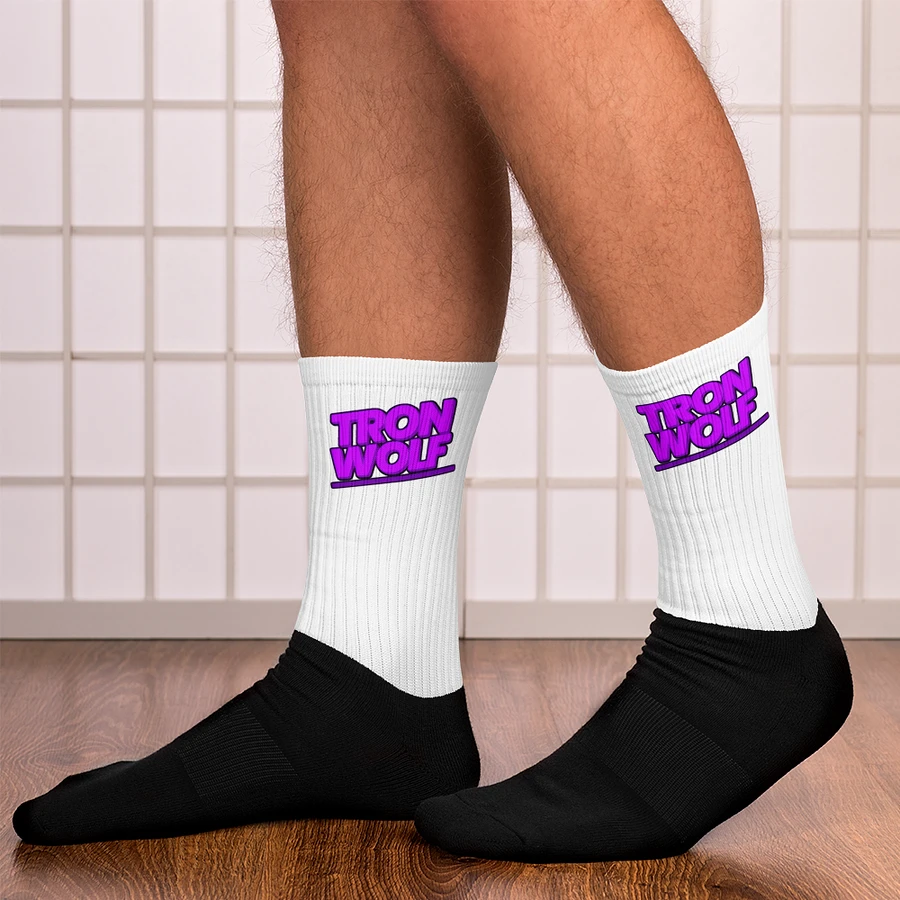 Funky TronWolf Socks! (JUST FOR THE FUNSIES) product image (14)