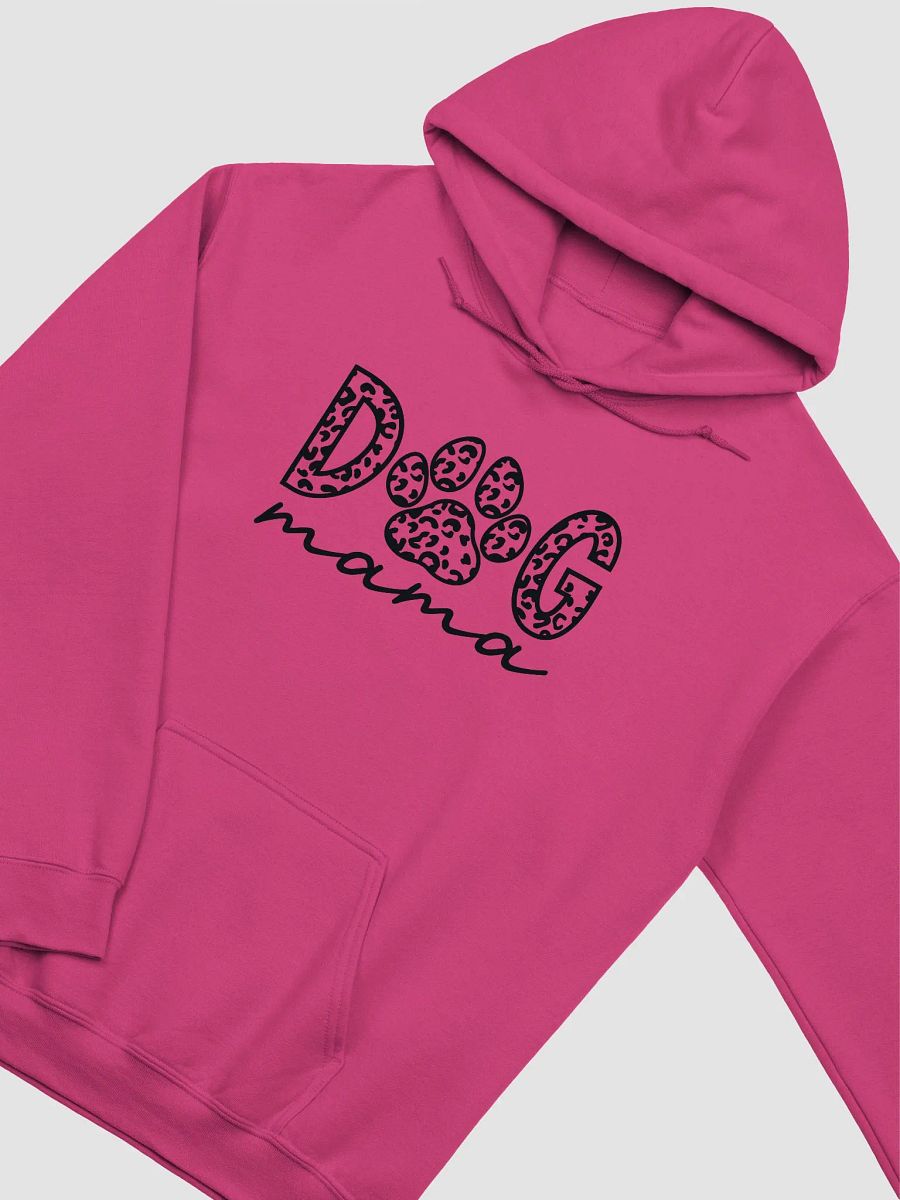 Leopard Print Dog Mama Hooded Sweatshirt | Cute Minimalistic Hoodie for Dog Moms product image (6)