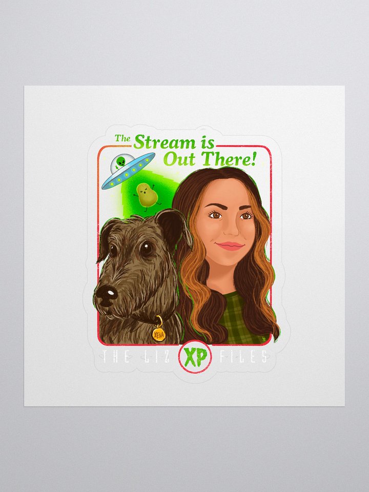 The Liz XP Files Sticker (Full Logo) product image (1)