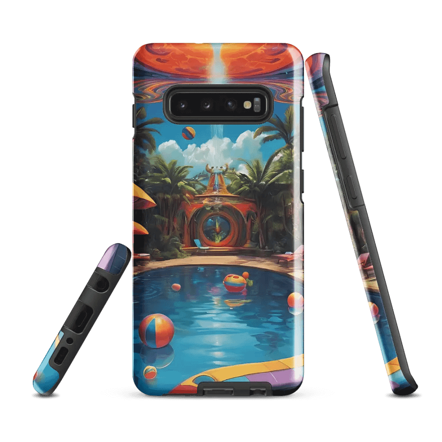 Psychedelic Pool Party Samsung Galaxy Case product image (3)