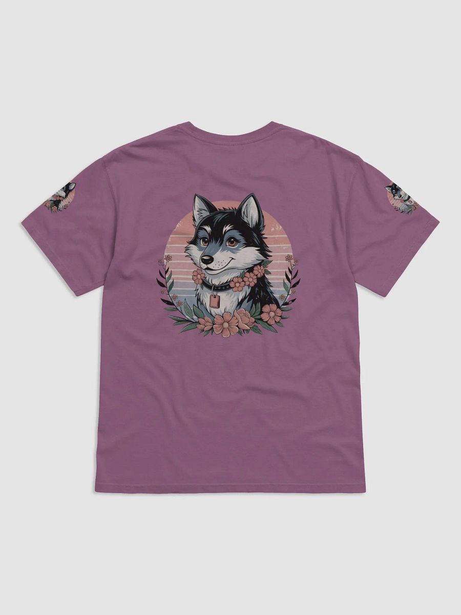 Floral Husky Cartoon T-Shirt product image (14)