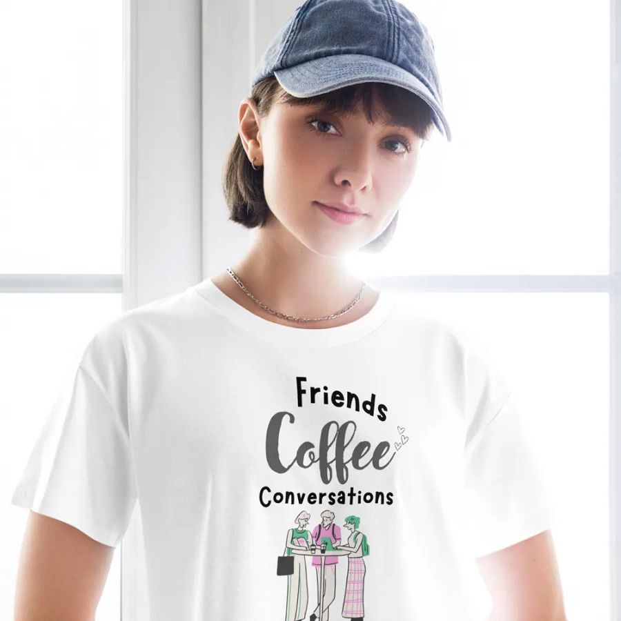 Friendship Cafe Crop Top product image (6)