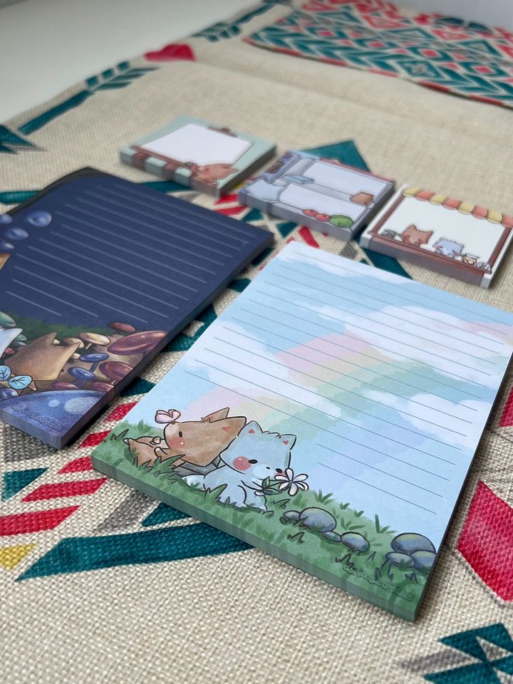 Mushroom Forest | A6 Notepad product image (2)