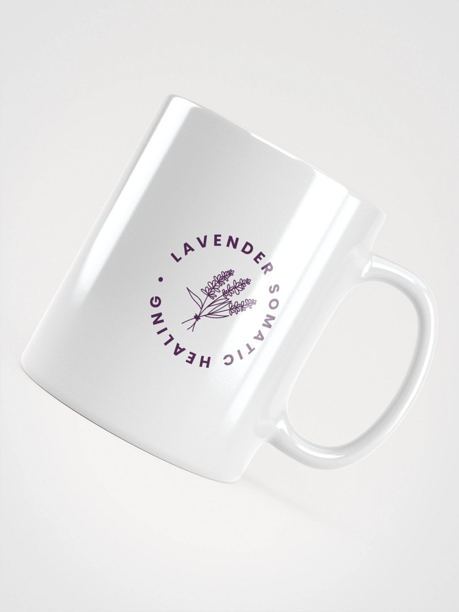 Lavender Somatic Healing Logo Mug product image (5)