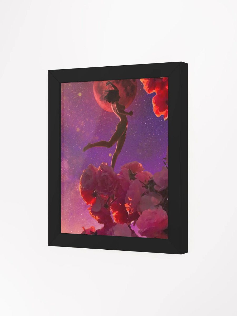 Moon Runs Red Framed Print product image (8)