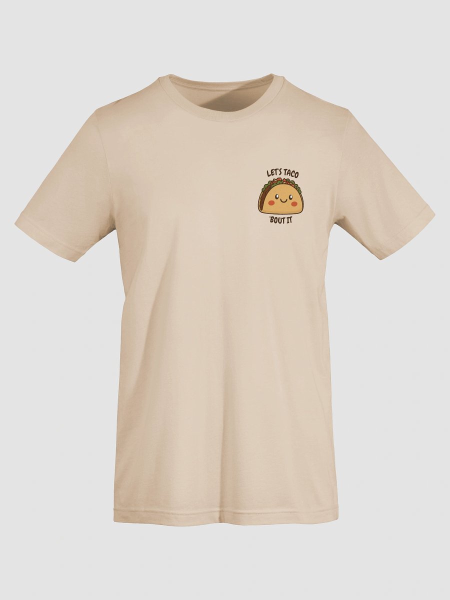 Cute Taco Pun T-Shirt – Kawaii Let’s Taco ‘Bout It Funny Food Tee product image (103)