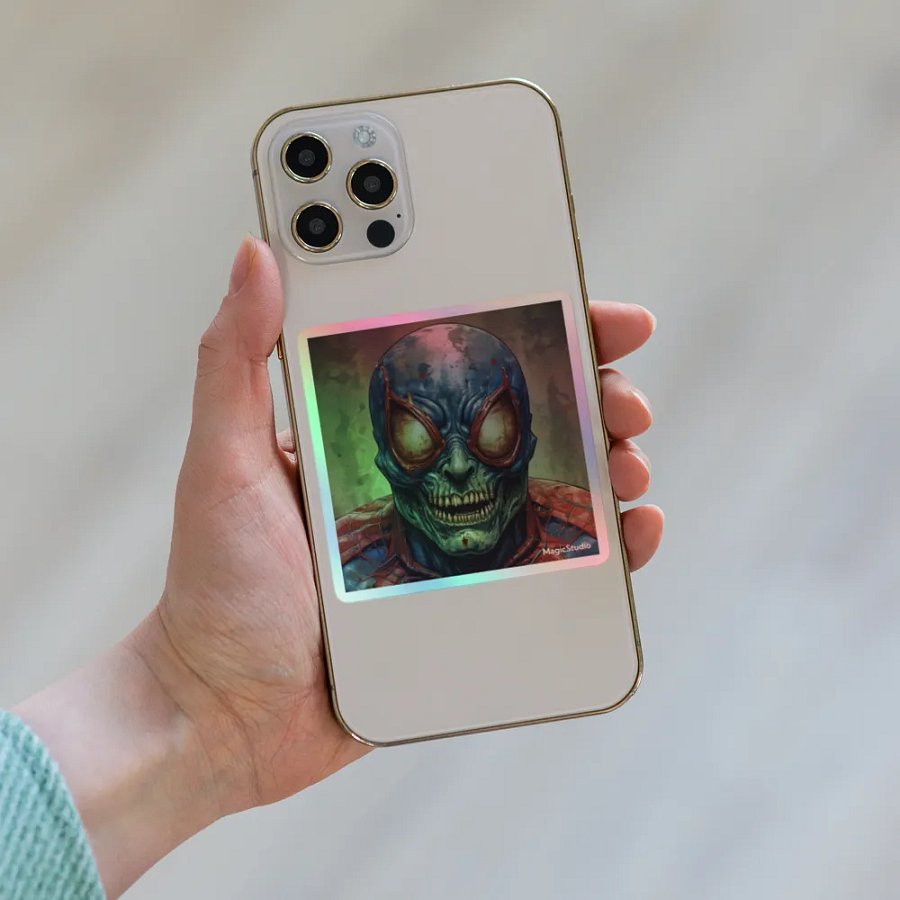 zombie goblin sticker product image (8)