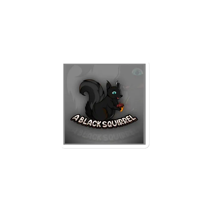 A Black Squirrel Magnet product image (1)