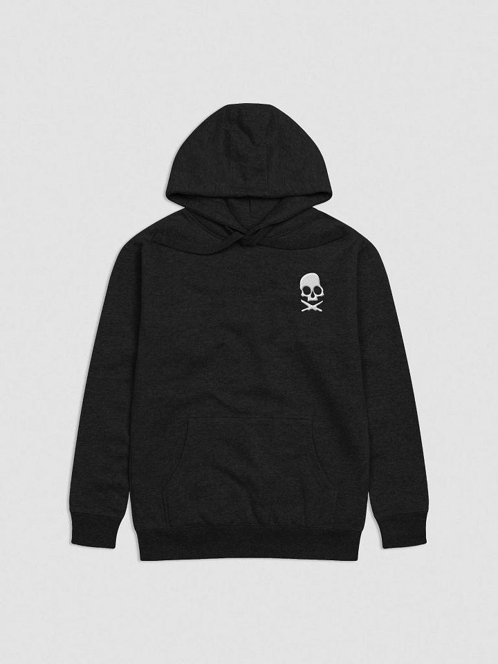 Embroidered Pain Slim Fit Parrple Hoodie (unisex) product image (1)