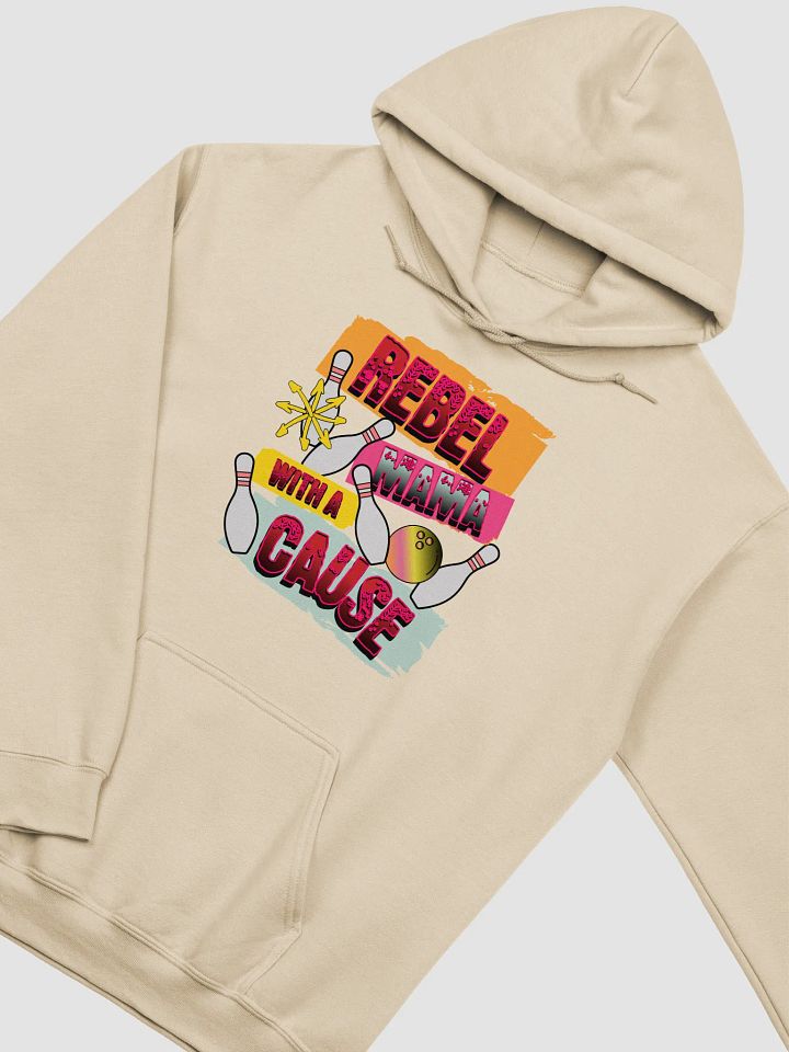 Rebel Mama With A Cause Bowling Classic Hoodie product image (20)