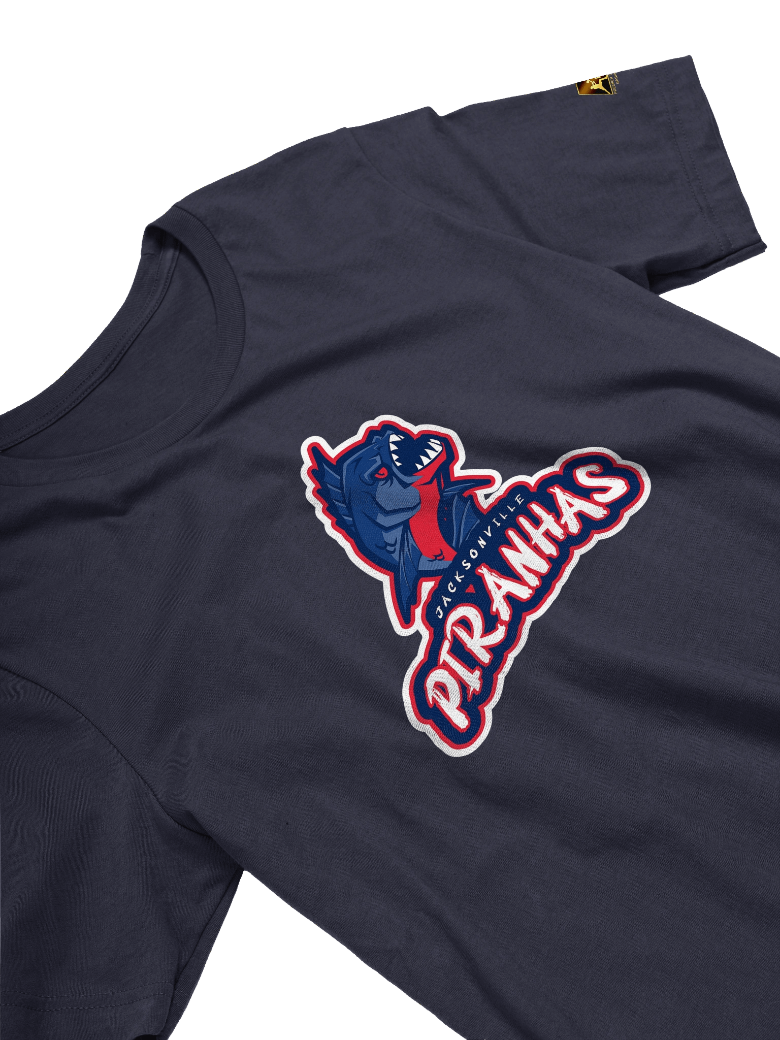 Premier Simulation Basketball - PSB Jacksonville Piranhas Logo T-Shirt product image (9)