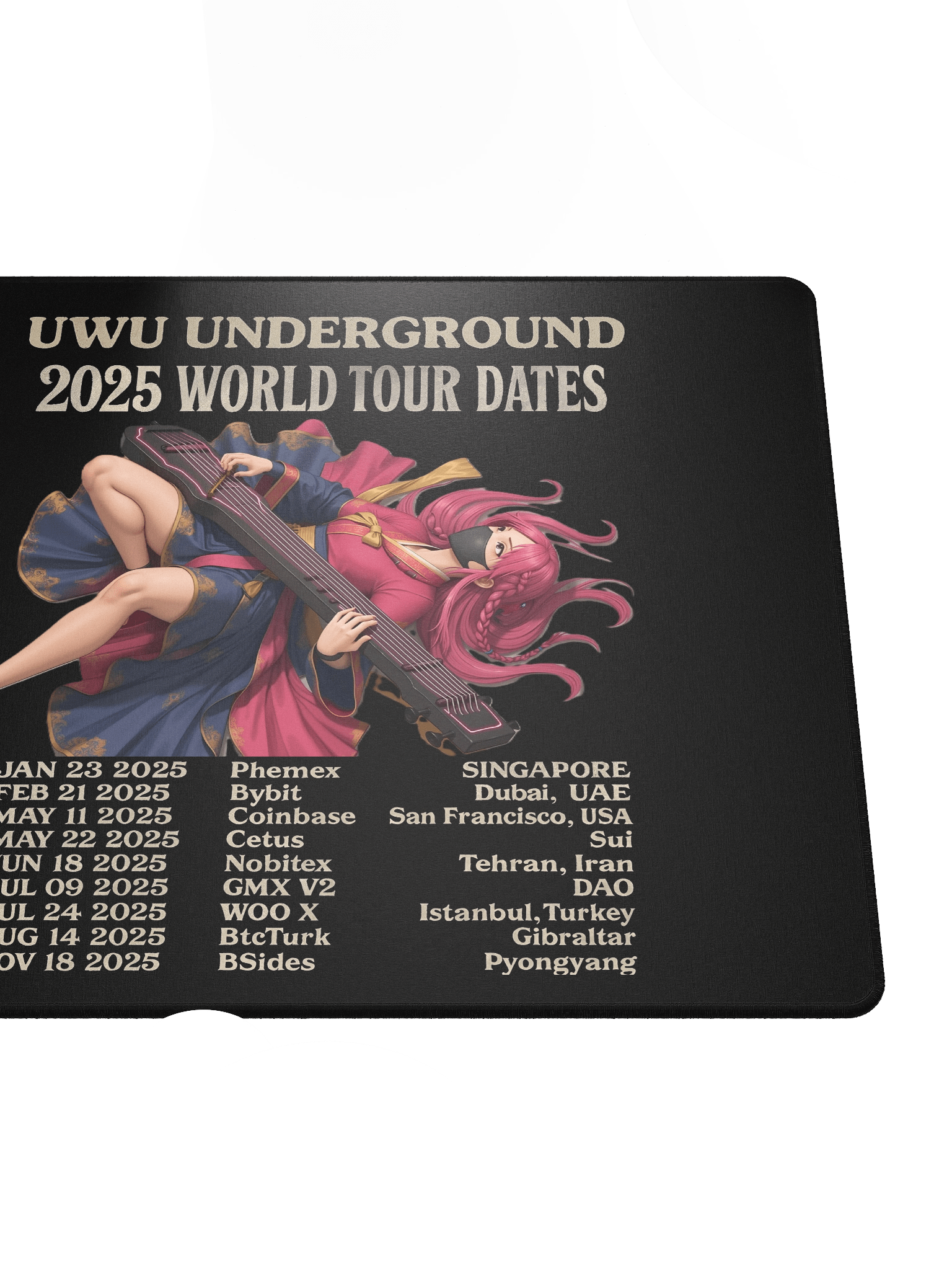 UwU World Tour - Yuki - Ltd Edition - 2025 - Mouse Pad 2 product image (5)